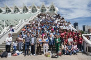Colegios presentes en la final del concurso Acción por el Clima, junto a la Ciudad de las Artes y las Ciencias