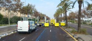 Todo el equipo de Reciclamás se volcó para poder reciclar los residuos del Medio Maratón y Maratón Valencia.