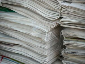 El reciclaje de papel es fundamental para el medio ambiente.