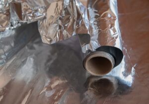 Todo el papel de aluminio es reciclable.