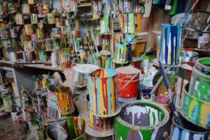 Los residuos de pintura, por ejemplo, están considerados como un residuo peligroso.