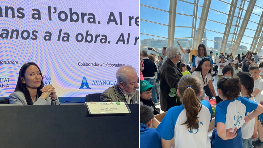 Estrella Calabuig, directora de recursos humanos de Reciclamás, fue de nuevo jurado en el concurso Acción por el Clima en este 2026.